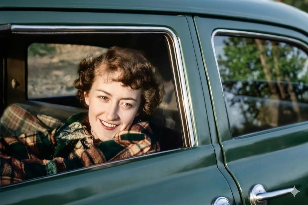 Classic car colourization thumbnail